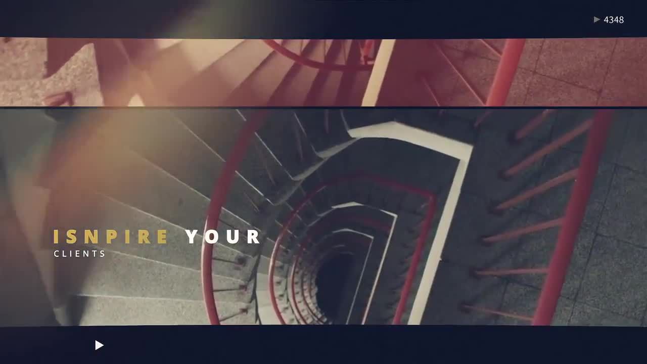 电影风格的震动流素材库精选AE模板