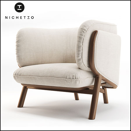 Stanley扶手椅素材之家精选3D模型