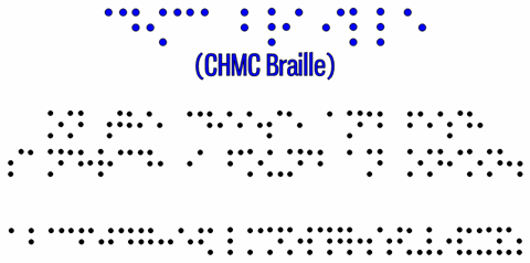 CHMC Braille font素材之家精选英文字体