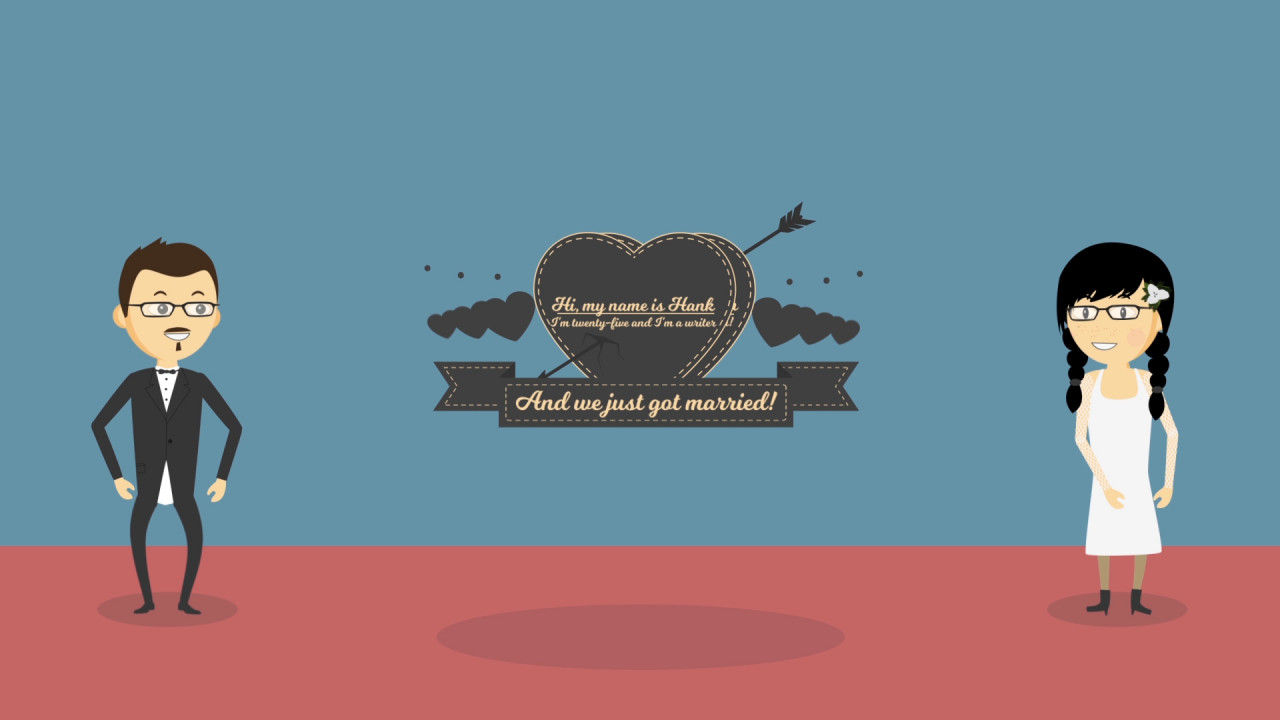 10个预设跳舞婚礼角色动画素材库精选AE模板