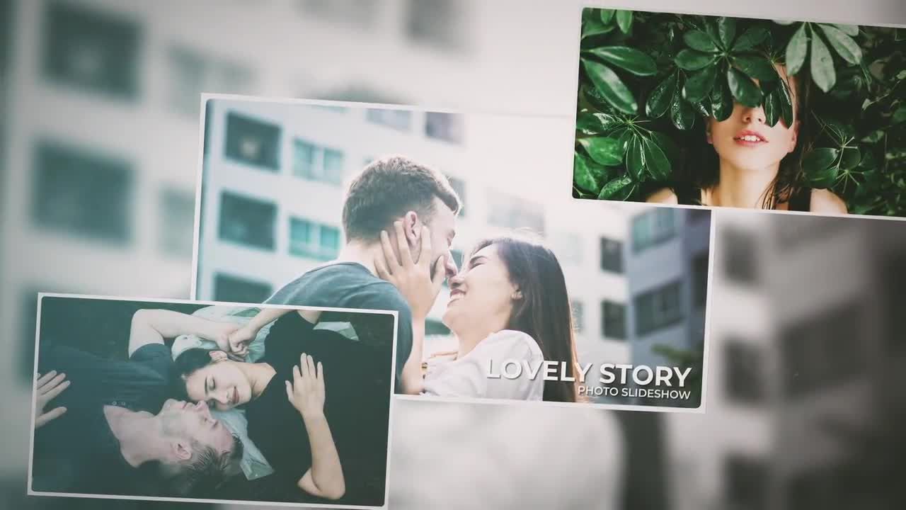 温馨照片展示动画素材库精选AE模板