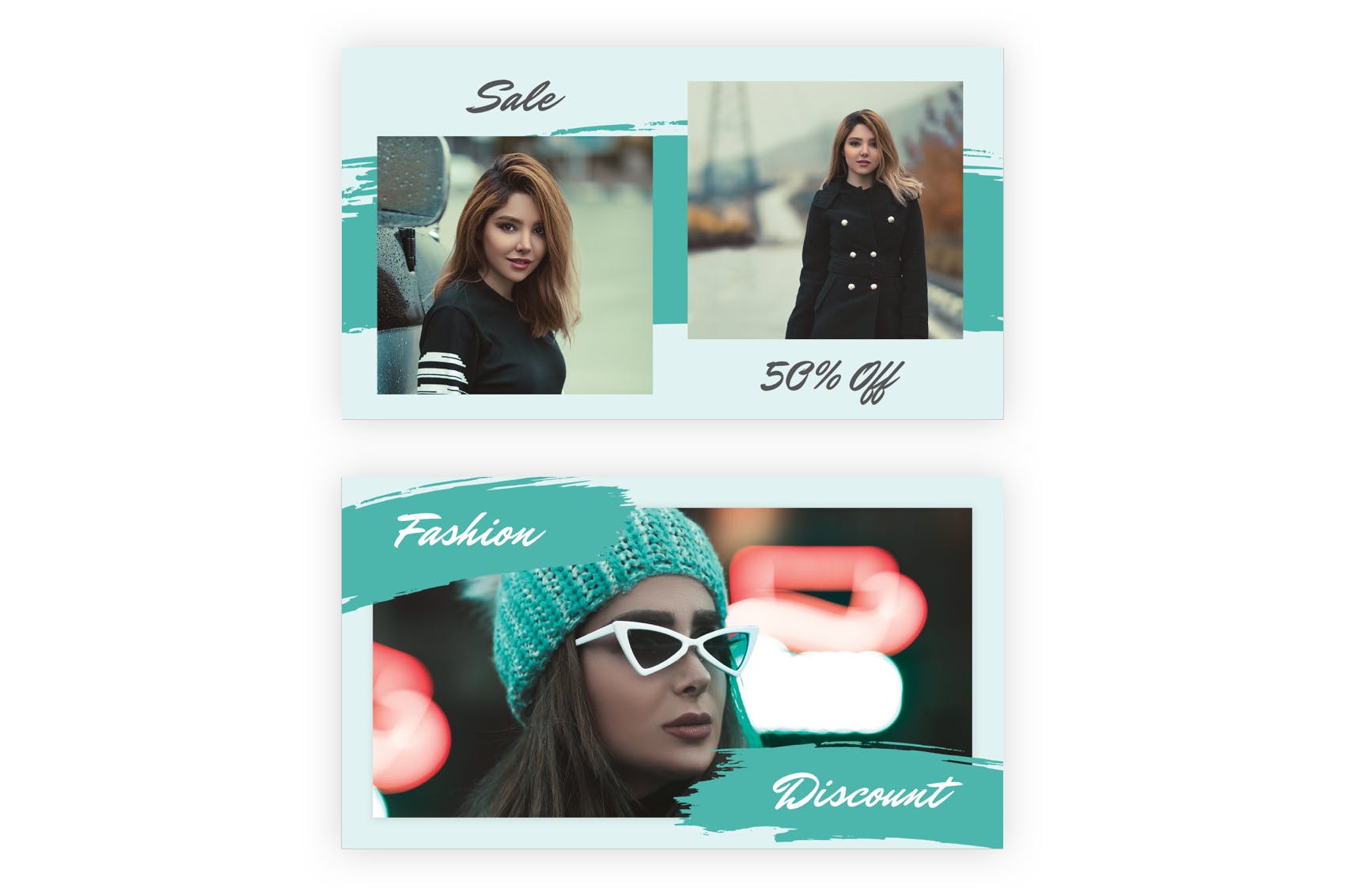 21款自媒体社交广告Banner图设计模板素材v4[SKETCH] 21 Social Media Banners Kit (Vol. 4) for Sketch插图(2)