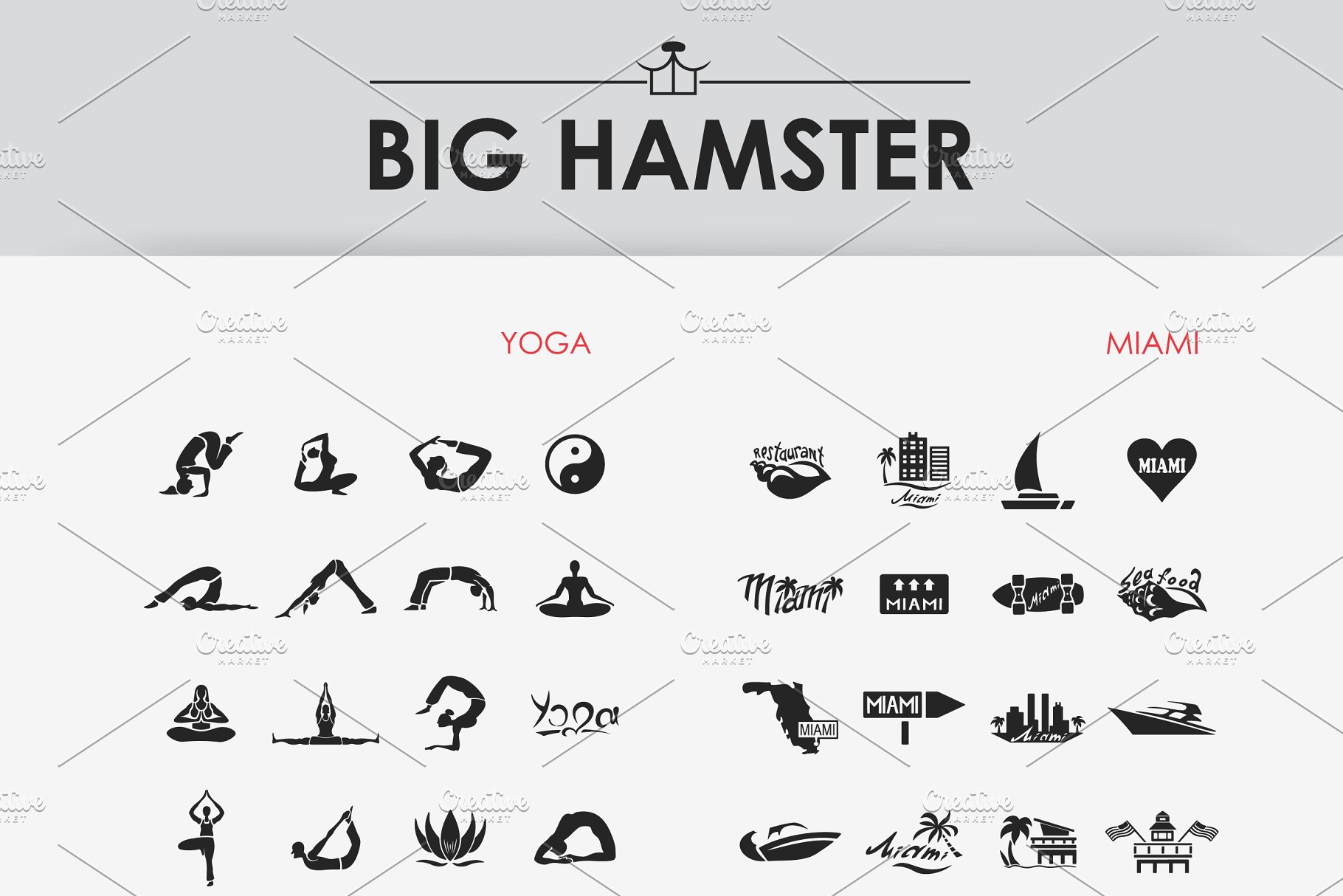 极力推荐：8900枚445个分类图标库 8900 BIG HAMSTER Icons Library [1.4GB]插图(14)