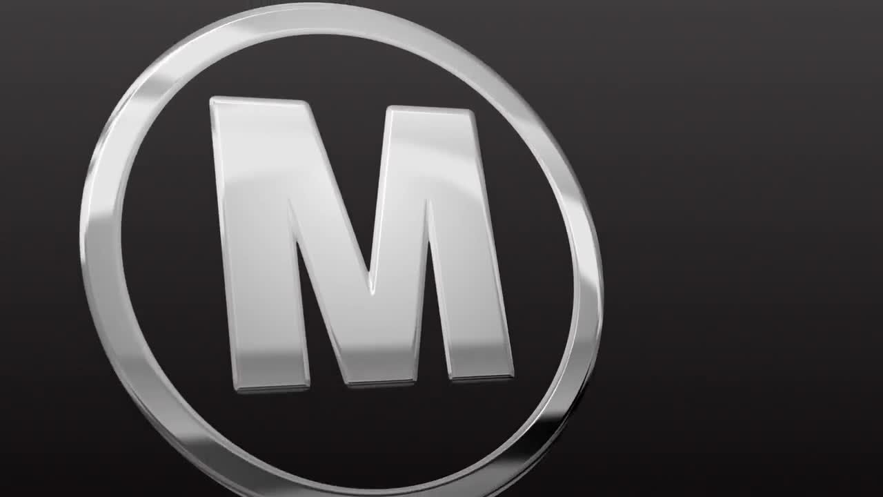 现代创作性徽标动画显示素材库精选AE模板