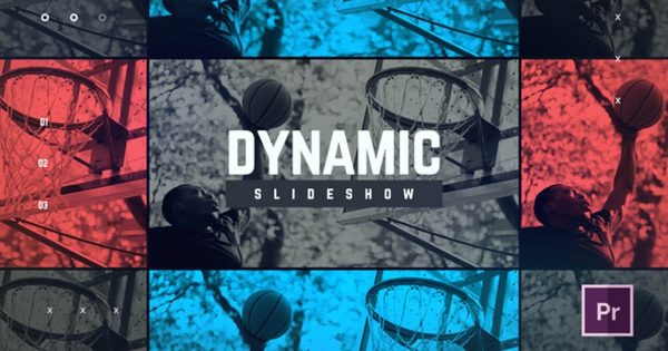 体育极限运动开场视频素材库精选PR模板 Dynamic Action Opener