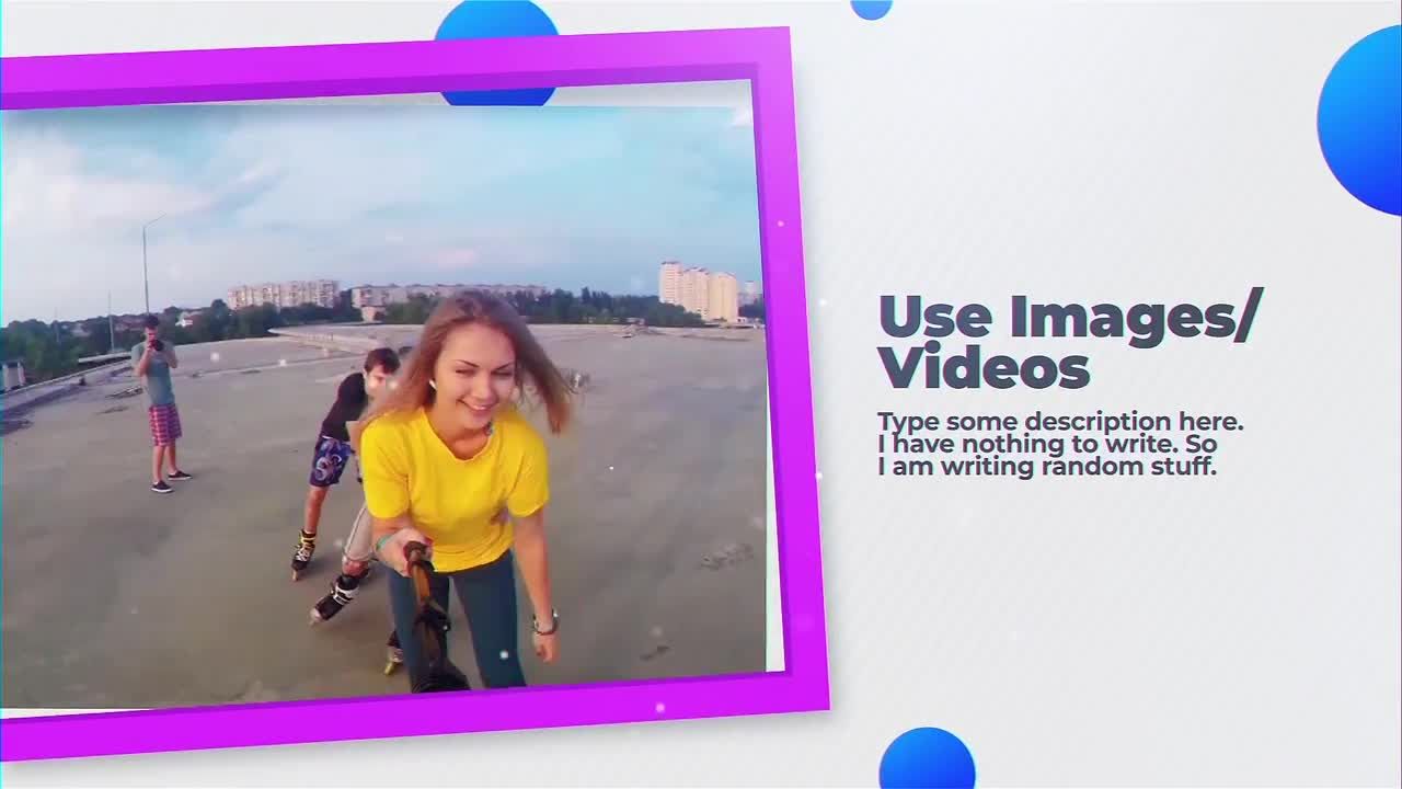 明亮的派对宣传片素材库精选AE模板