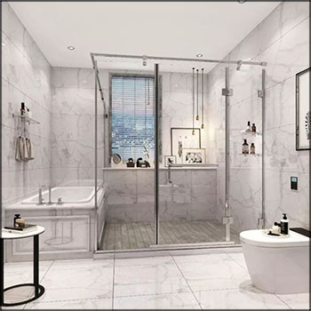 现代卫生间淋浴房卫浴用品素材之家精选3D模型