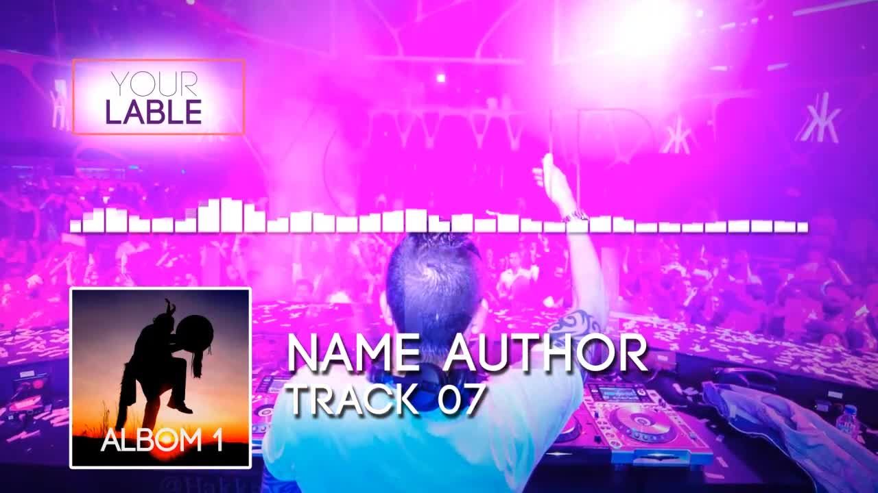 DJ音乐均衡器素材库精选AE模板