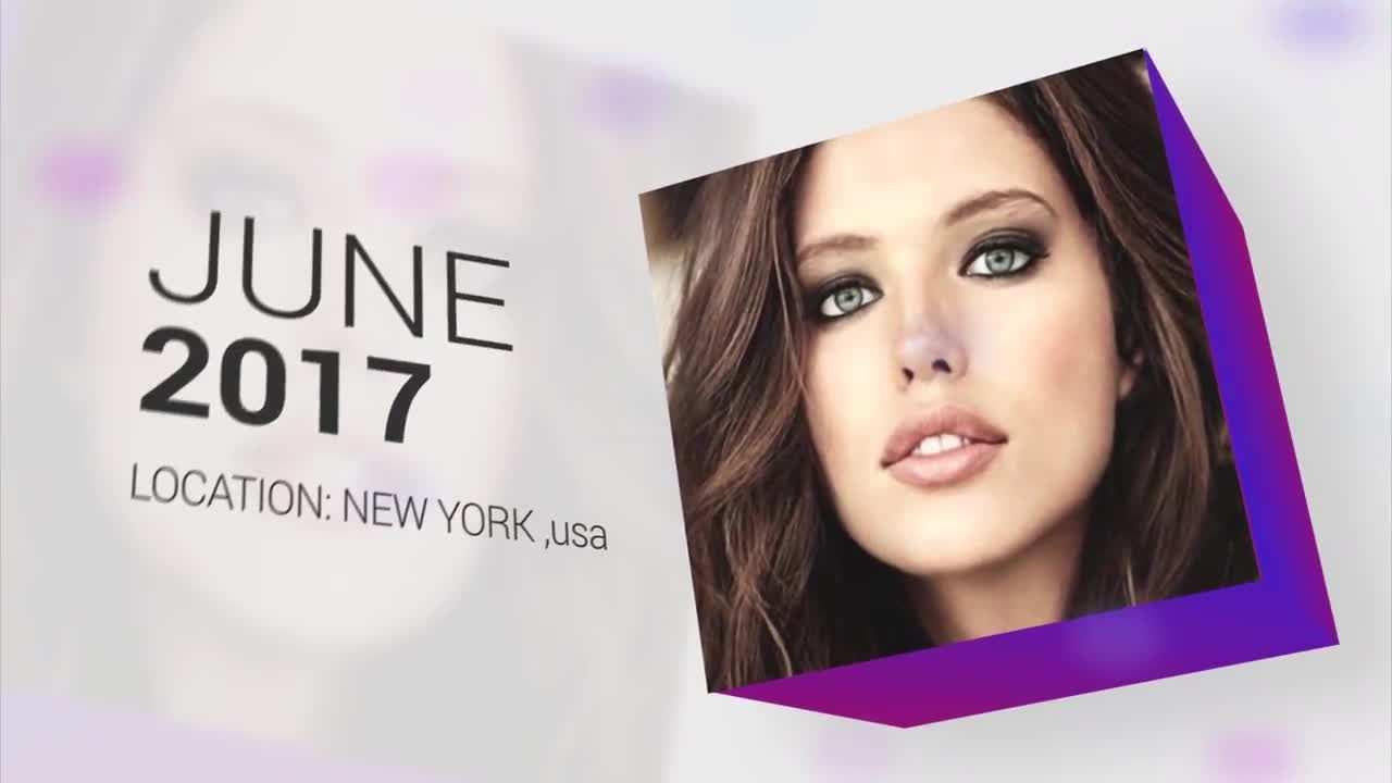 干净现代创意3D立体动画展示素材库精选AE模板