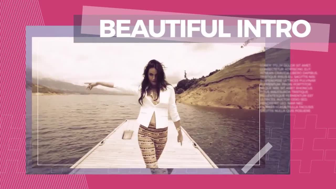 色彩缤纷的现代照片素材库精选AE模板