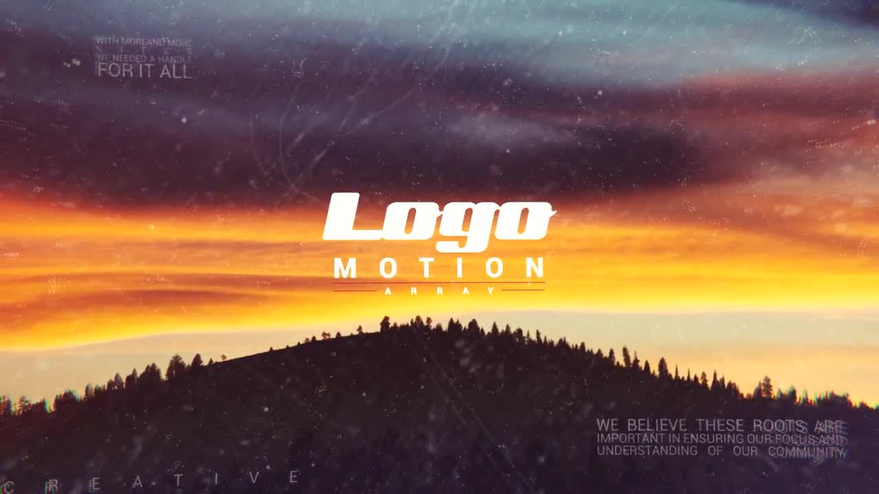 电影幻灯片显示素材库精选AE模板