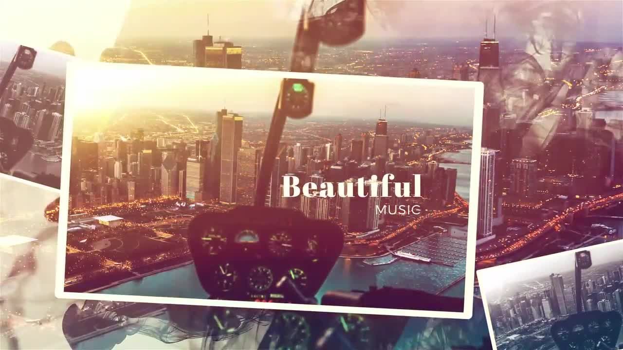 美丽的照片幻灯片素材库精选AE模板