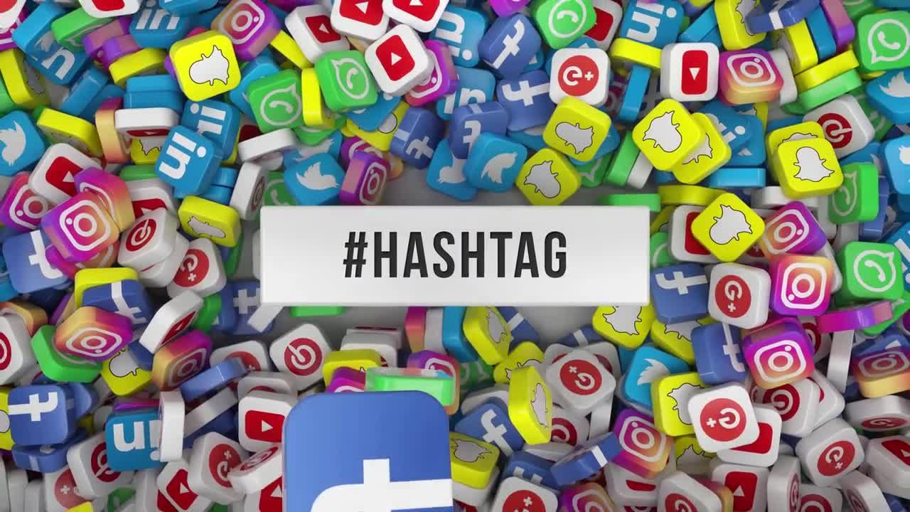 社交媒体动画开场素材库精选AE模板