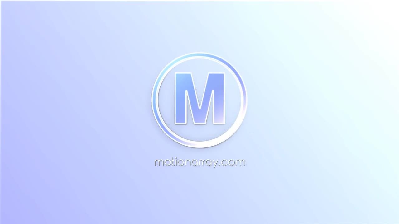 3D平滑简单徽标素材库精选AE模板