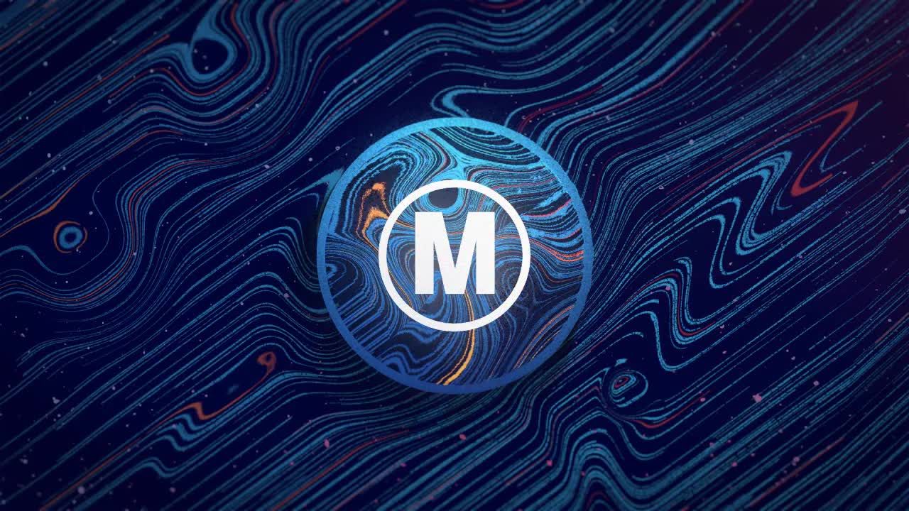 迷幻空间场景抽象开场素材库精选AE模板