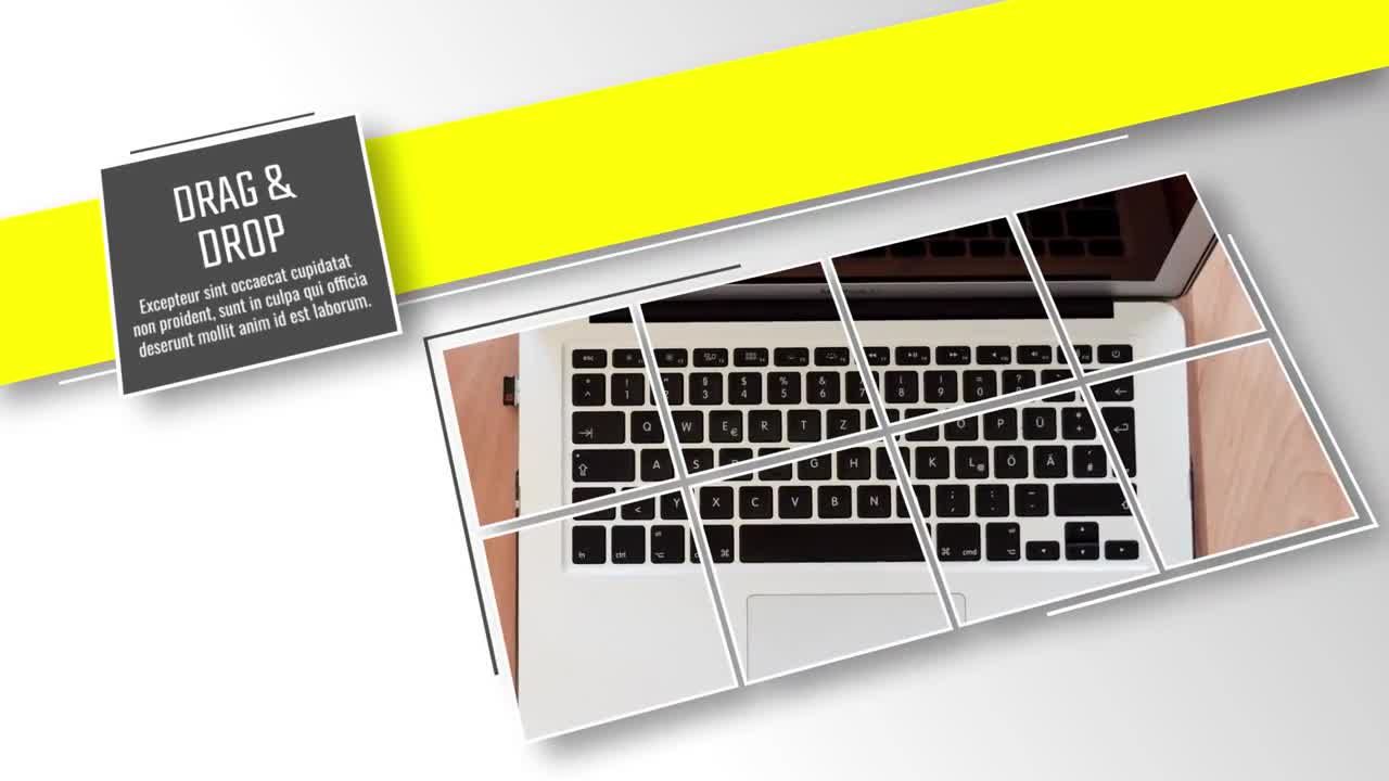 专业优雅的演示文稿素材库精选pr模板