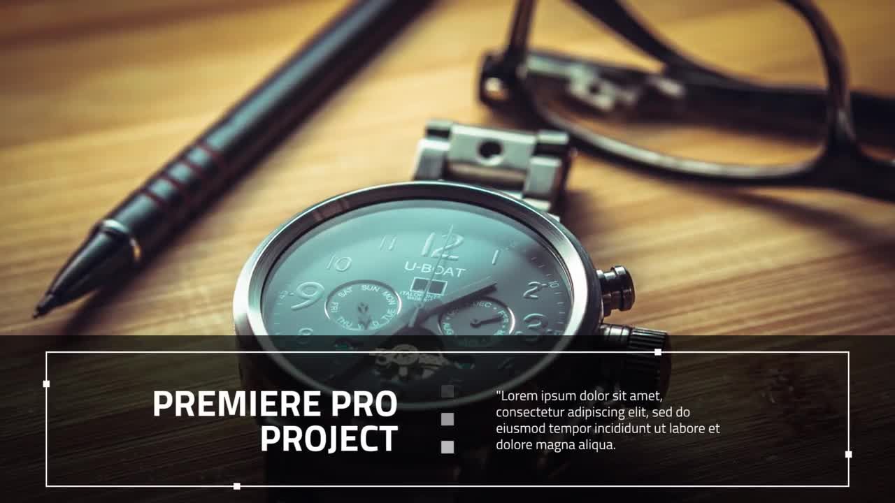 流行时尚商务宣传推广素材库精选PR图文模板