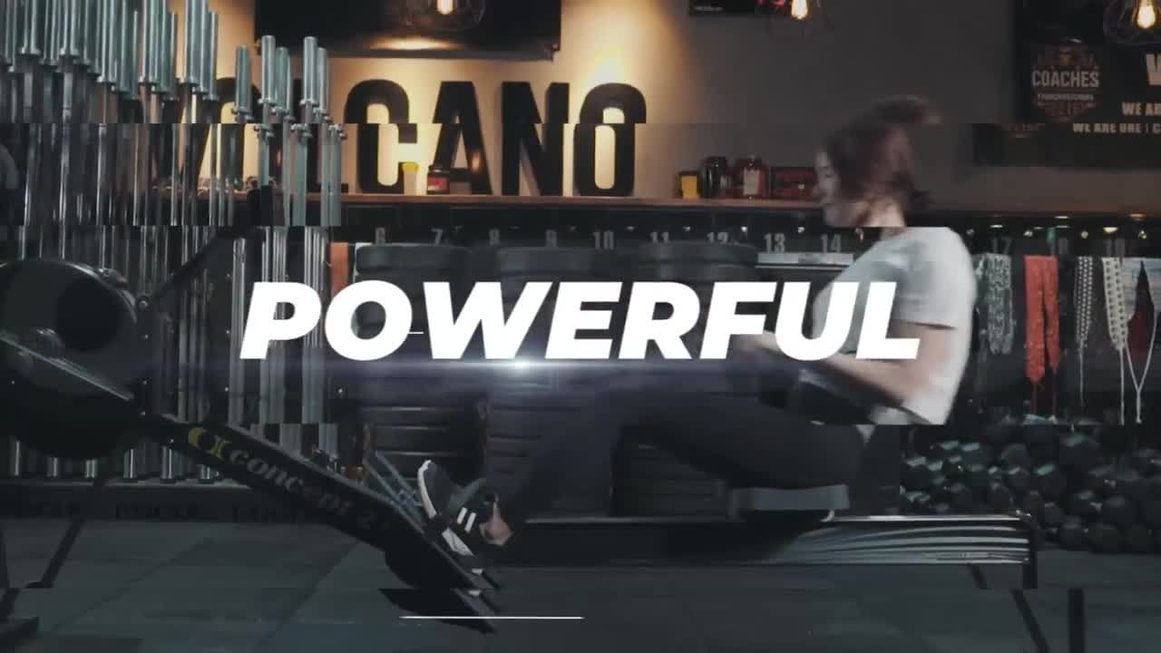 时尚活力动感运动电影开场白素材库推荐PR模板