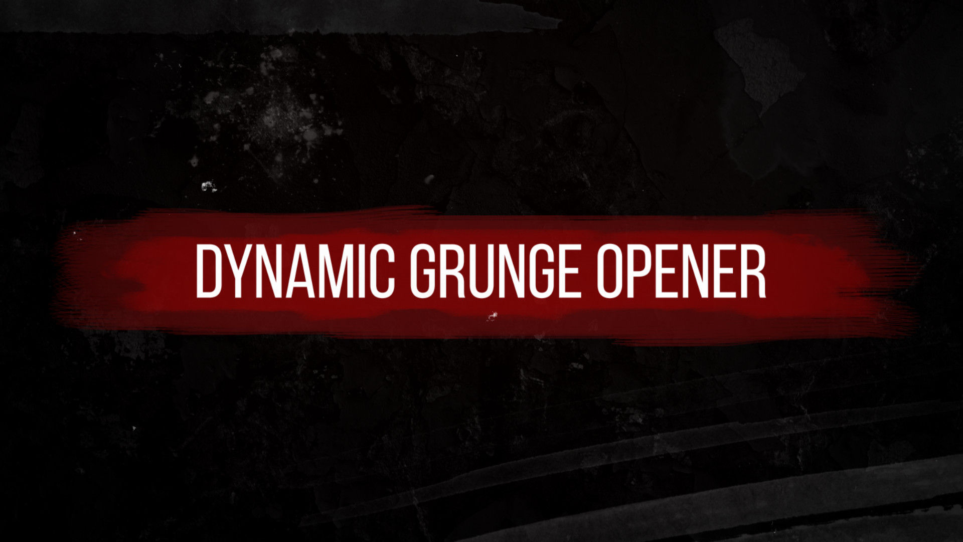 充满活力的广告开场白动画素材库精选AE模板