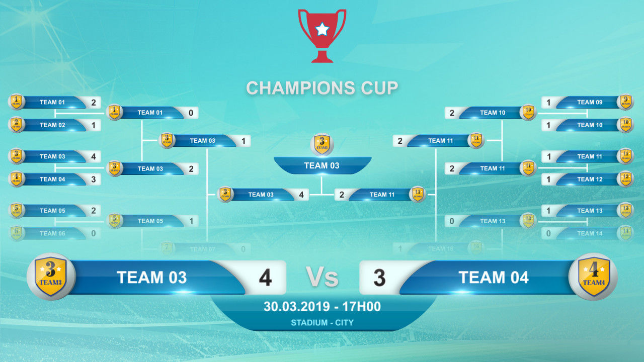 简洁醒目的运动成绩展示素材库精选AE模板