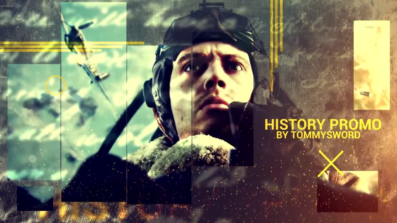 怀旧风格的历史宣传素材库精选AE模板History Promo