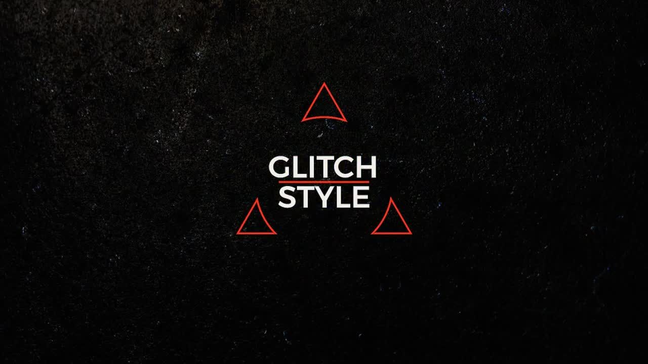 彩色全屏标题动画素材库精选AE模板