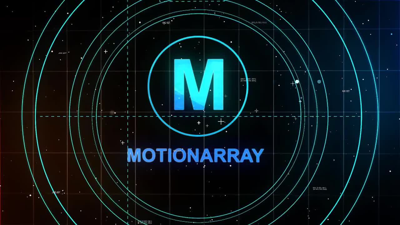 公司数字徽标动画素材库精选AE模板