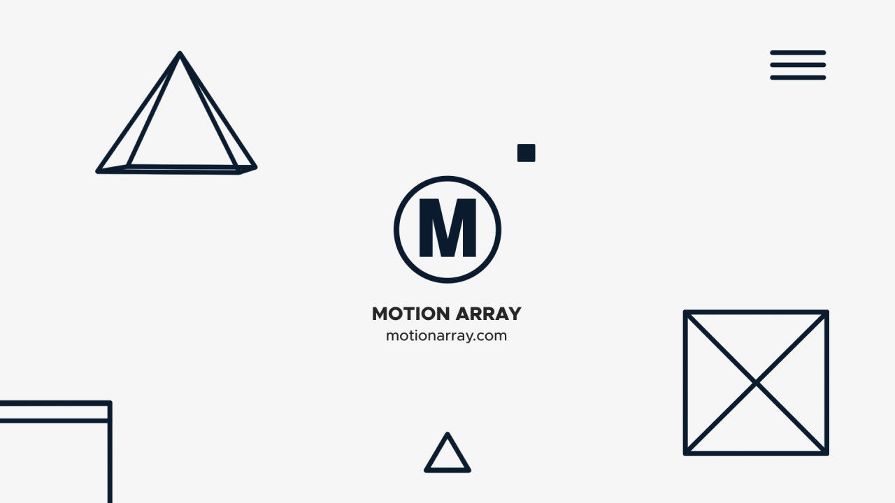 动态动画优雅的logo展示素材库精选AE模板