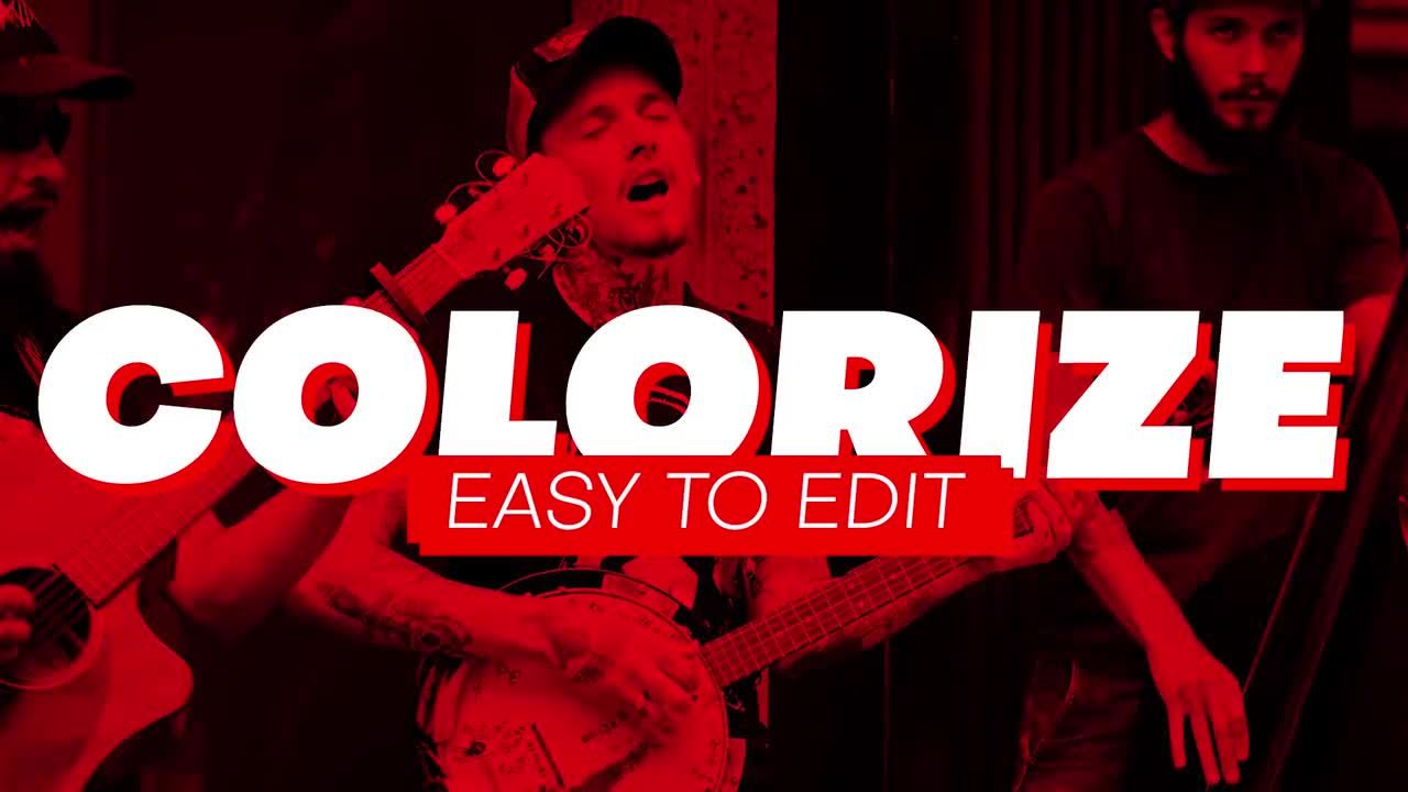 简约酷炫开场白动画素材库推荐PR模板