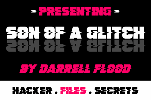 Son Of A Glitch font素材之家精选英文字体