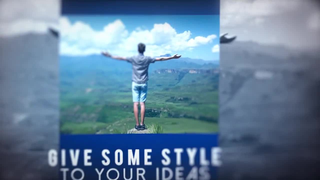 创意灵感动态过渡开场白素材库精选AE模板