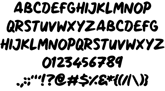 Marker Notes font插图1