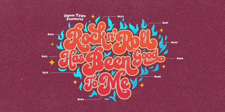 Lovadelic Font Family插图1