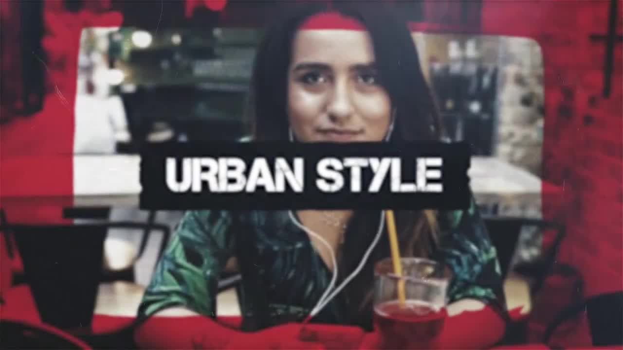 快速时尚动感都市幻灯片素材库推荐PR模板