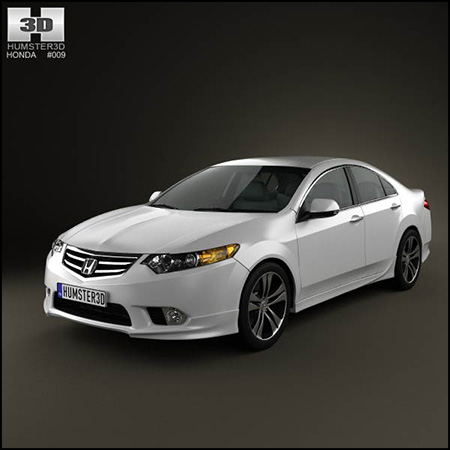 本田雅阁S型2011轿车素材之家精选3D模型