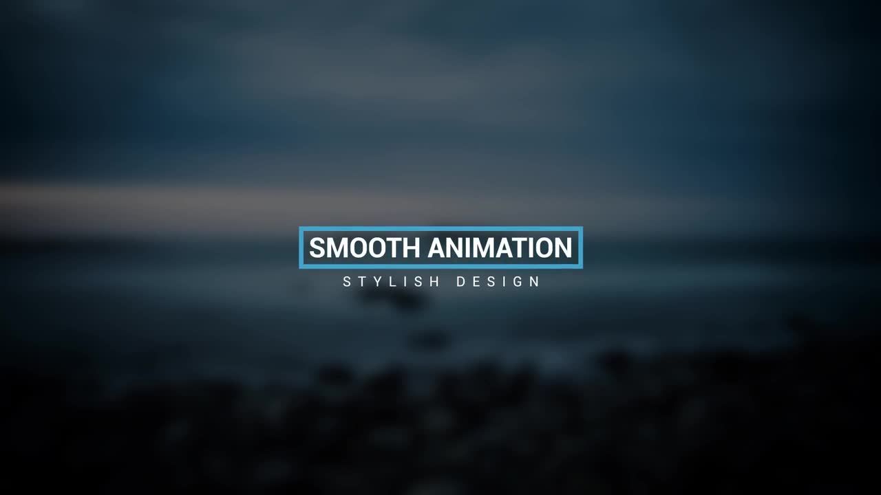 30个简单下三分之一广告全屏标题素材库精选AE模板