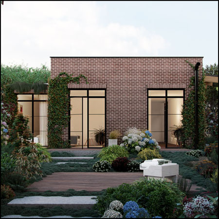 17种花园景观美化灌木、树木和藤蔓素材之家精选3D模型