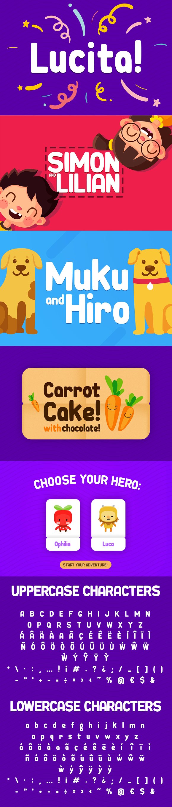 Lucita – Fun Sans Font素材之家精选英文字体