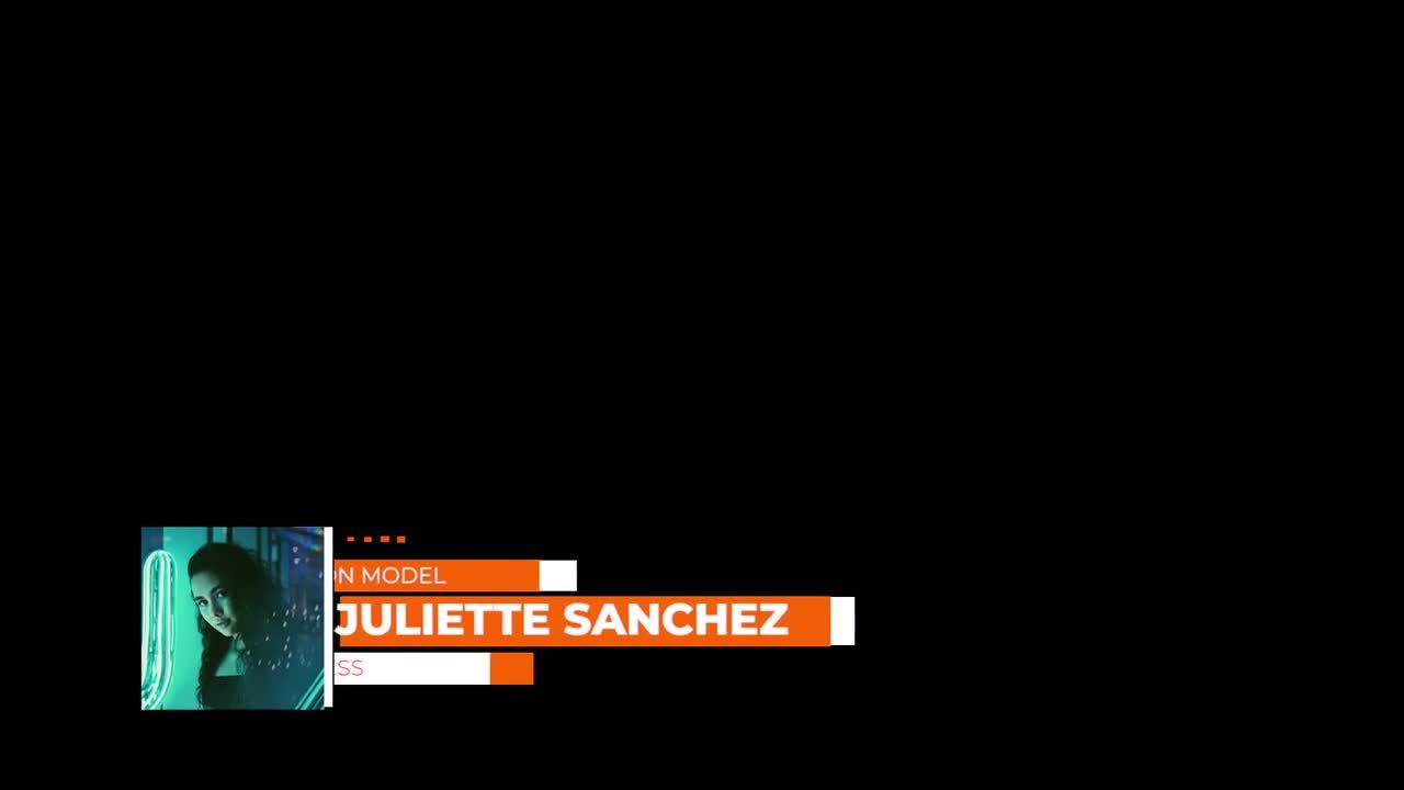 12个专业设计和优雅的动画下三分之一素材库推荐Pr模板