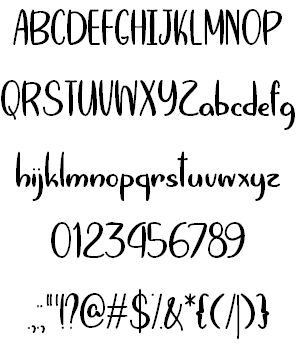 Summers Victory Over Spring font插图1