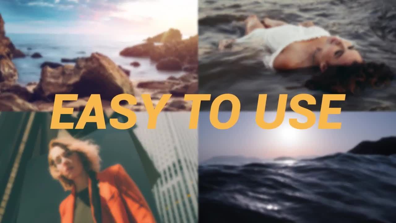 快速动态广告转场过渡效果素材库精选AE模板