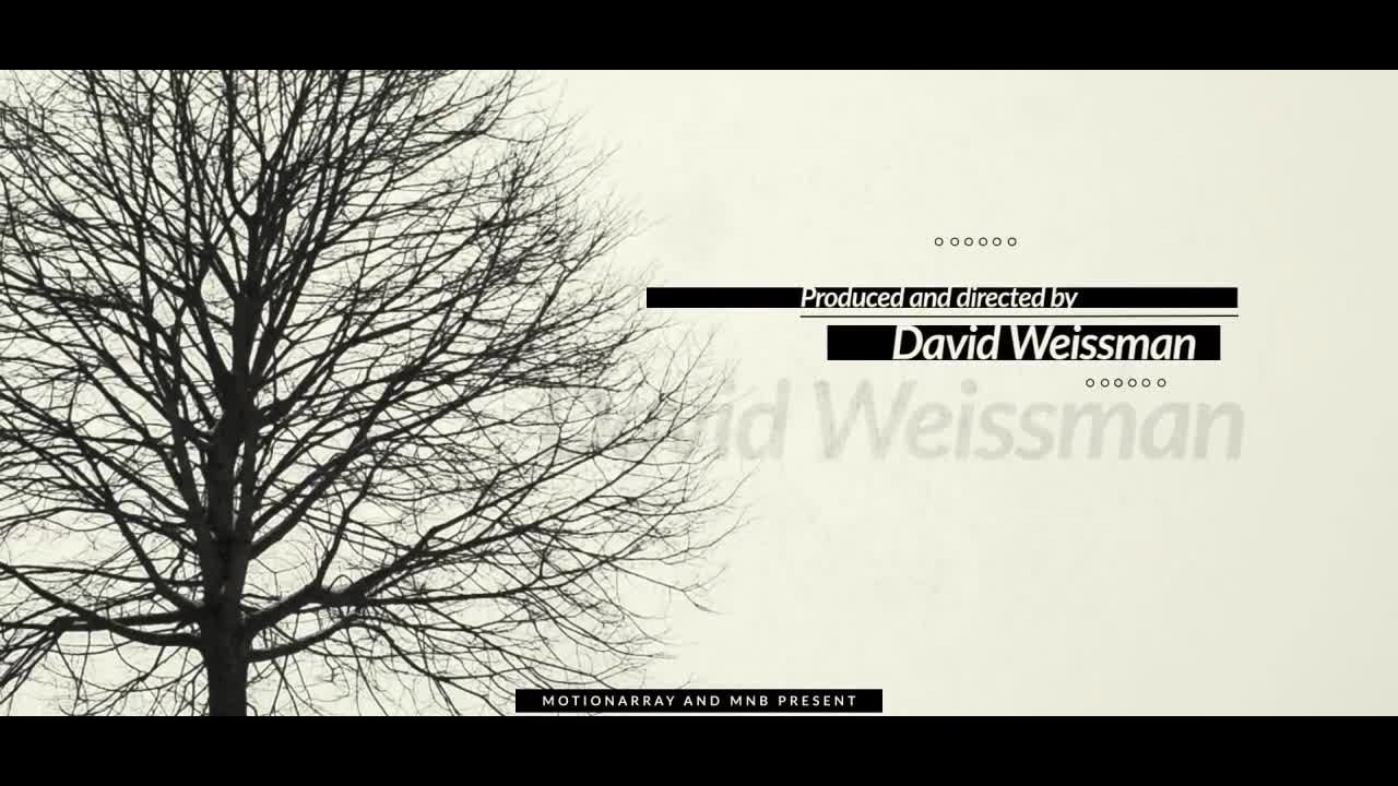 缓慢的抽象电影动画展示素材库精选AE模板