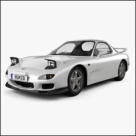 马自达汽车Mazda RX-7 1992-2002 素材之家精选3D模型