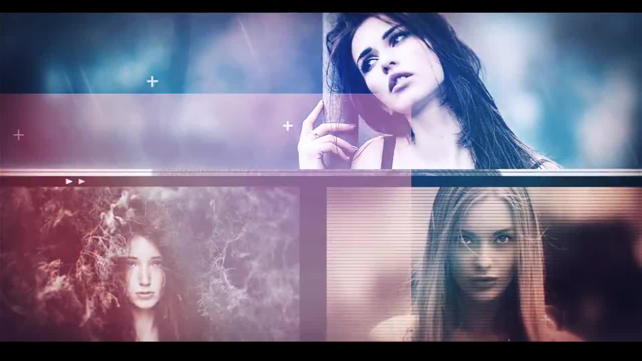 38个简洁时尚幻灯片素材库精选AE模板