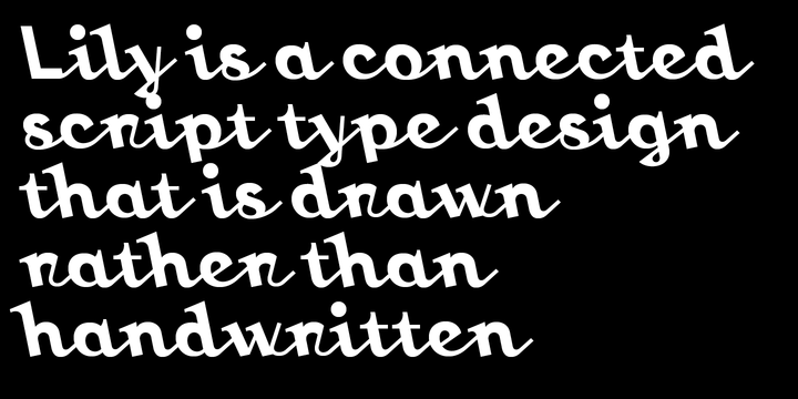 Lily Font Family插图2