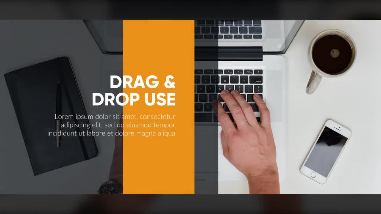 专业企业介绍动画Pr模板