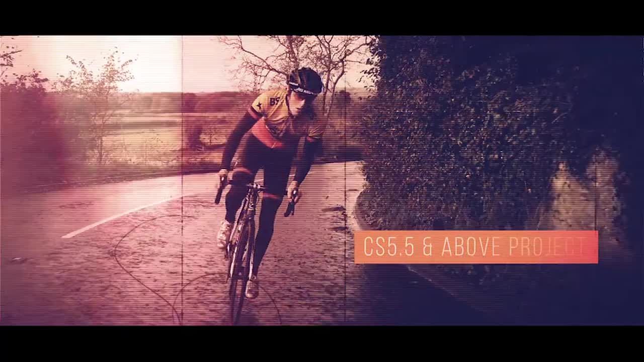 滑动镜头幻灯片展示素材库精选AE模板