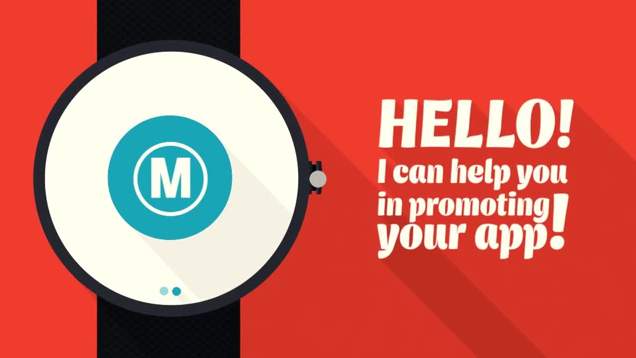 智能手表应用程序促销素材库精选AE模板