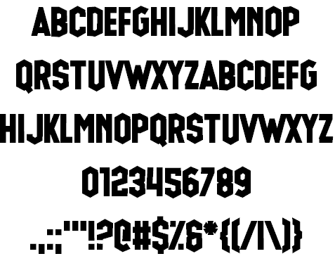 Glue Gun font插图1 Glue Gun font插图1