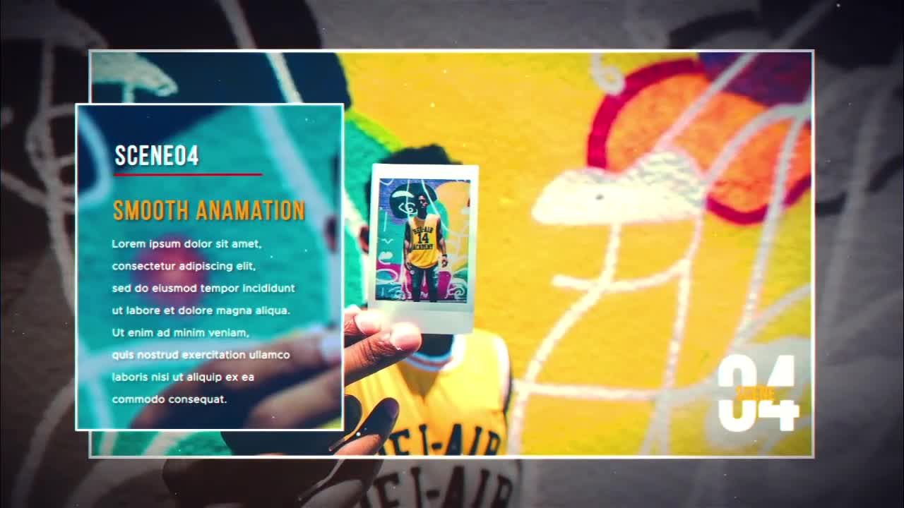 排版幻灯片动态动画照片素材库精选AE模板